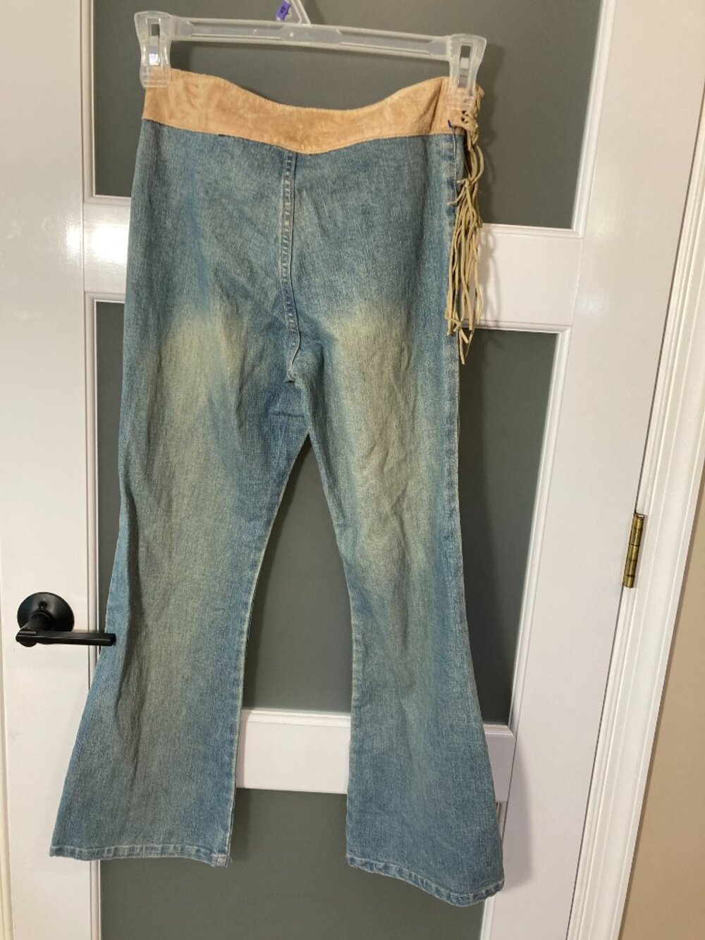 Joe Boxer Vintage Y2K Low-Rise Flare Jeans - Tagged size 14 - Measure = to a 4/6 - Picture 6 of 14